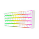 thumbnail image 2 of Teclado Gamer Redragon Dragonborn K630RGB-WH, Mecánico, Español, Switch Red, RGB, 60%, 2 of 3