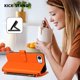 thumbnail image 4 of Funda Cartera Mariposa para [iPhone 17e/iPhone 16e] con Soporte y Cremallera Naranja, 4 of 6