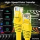 thumbnail image 3 of Cable Ethernet GEARit Cat6, paquete de 100, 30 cm, RJ45, amarillo, 3 of 9