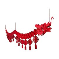 Bothyi - Techo De Dragón De Papel 2024 Dragón De Papel Chino Para Tiendas De Año Nuevo Lunar De 2,6 Millones Estilo A