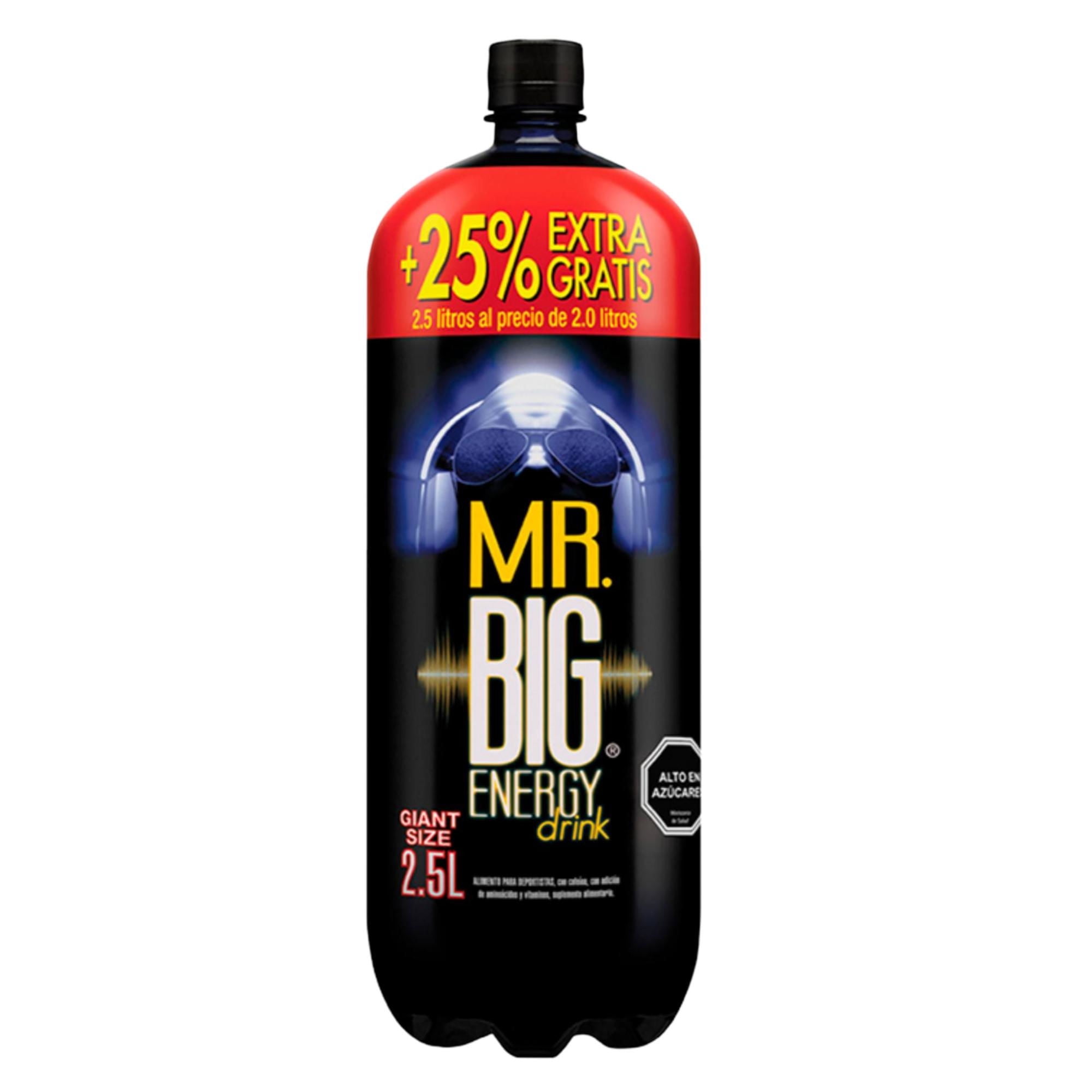 Bebida Energética Original Botella 2,5 L Mr. Big