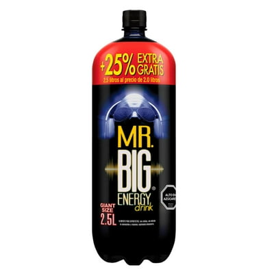 Bebida Energética Original Botella 2,5 L Mr. Big