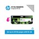 thumbnail image 2 of Cartucho de tinta HP 971XL Magenta de Alto Rendimiento OfficeJet Pro, 2 of 8