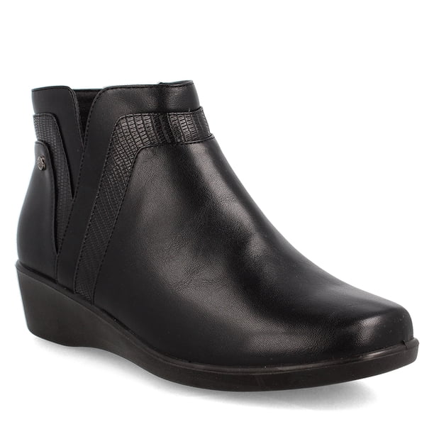 Botín Mujer Bata Comfit Newstar Negro