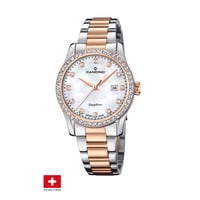 Reloj C4741/1 Candino Swiss Blanco Nácar Mujer Couples Classic