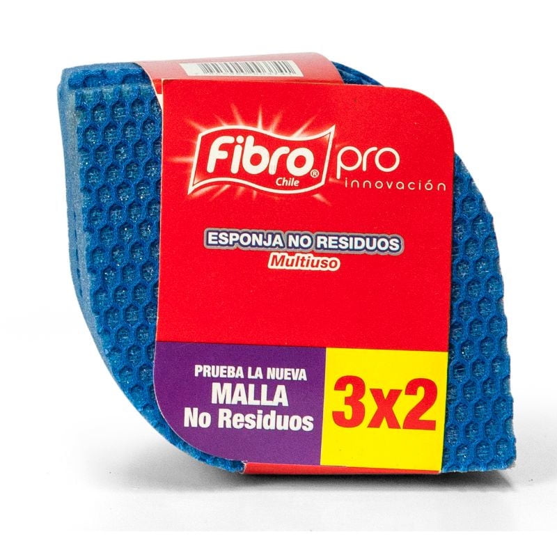 Esponja Para Cocina 2 Un Fibro