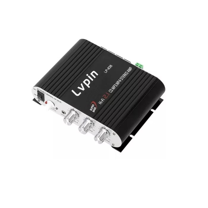 Masterprox - Mini Amplificador Estéreo Hifi Potencia De Audio