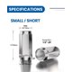 thumbnail image 2 of Tuercas de rueda GAsupply 1/2-20 48 mm cromo 19 mm hexagonal cónico, 2 of 8