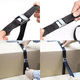 thumbnail image 2 of 10 Cincho Correa Amarre Trinquete Hebilla Cinta Auto Moto 2m Negro, 2 of 3