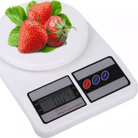 Genérico - Pantalla Lcd Blanca Cocina Electrónica