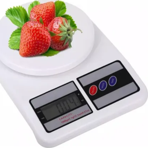 Genérico - Pantalla Lcd Blanca Cocina Electrónica