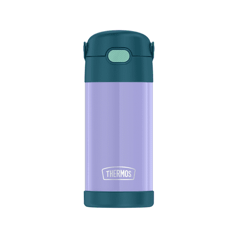 Thermos - Botella Hidratación Acero Inoxidable Asa Kids Lila 355 Ml