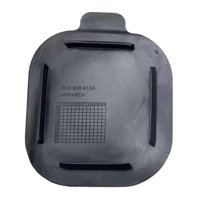 Magideal - Cubierta De Acceso Para El Orificio Del Guardabarros De La Rueda Delantera, Reemplazo De Accesorios Para Automóvil, Práctico, Liviano, Fácil De Instal Izquierda 5C6805413A