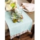 thumbnail image 5 of Table Runner DII Woven Basics, colección 100% algodón, aguamarina, 5 of 7