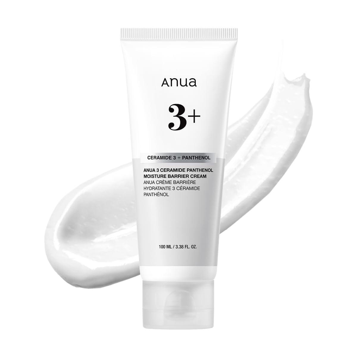 Crema Hidratante Anua 3, Ceramida Y Pantenol, 100 Ml