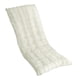 thumbnail image 1 of Cojín para sillón, cojín para tumbona, felpa resistente, cojines para silla reclinable, cojines para sillón, para césped, oficina, sofá al aire libre Blanco, 1 of 5