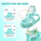 thumbnail image 2 of Botellas De Agua Motivacionales 2l Y 900ml Turquesa Naranja, 2 of 2