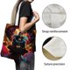 thumbnail image 3 of Doctor Strange Bolso de tela con estampado de lienzo para mujer, bolsa de compras reutilizable y estética, con cremallera interior, regalo para mujer,40*45cm., 3 of 6