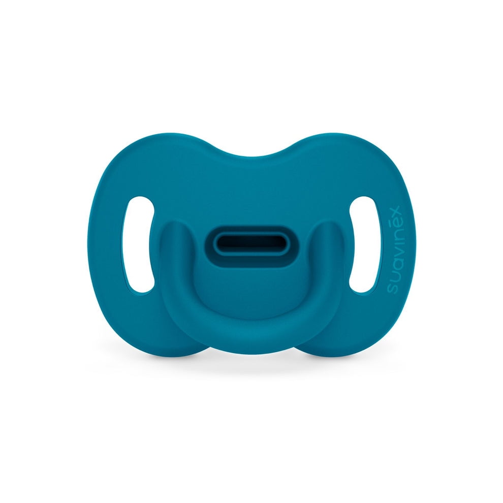 Suavinex - Chupete 0-6 Meses Todosilicona Fisiologico Sx Pro Intense Azul