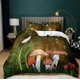 thumbnail image 2 of Nature Mushroom World Quilt Duvet Cover Set Soft Bedclothes Children3-Piece Bedding Set, 2 of 5