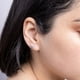 thumbnail image 2 of Aros Plata Mujer Flores, 2 of 3