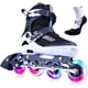thumbnail image 1 of Patines en línea PAPAISON ajustables para niños y adultos con iluminación, 1 of 5
