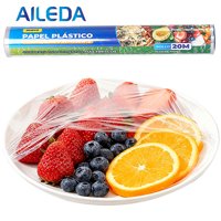 Papel Aileda Film Plástico 30Cm X 20 Mt Cocina Transparente