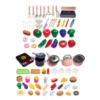 Bothyi - Accesorios De Juguetes De Cocina, Juego De Cocina De Simulación De Comida Para Niños, Regalo De Cumpleaños