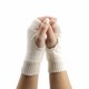 thumbnail image 1 of Guantes Mitones Peludos Cortos Térmicos Unisex Moda Invierno blanco Talla Única, 1 of 5