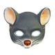 thumbnail image 1 of Máscara De Media Cara De Ratón 3D, Disfraz De Cosplay, Máscara De Animal De Rata De Pascua, Gris Oscuro, 1 of 3