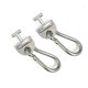 thumbnail image 1 of Adaptador Tonal T Lock JILINWEI de acero inoxidable, 1 par con ganchos, 1 of 6
