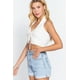 thumbnail image 3 of Top de Punto Tipo Suéter con Cuello Halter Fruncido, 3 of 5