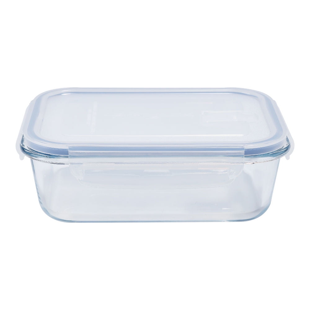 Mainstays - Contenedor 1040 Ml Vidrio Rectangular
