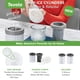 thumbnail image 2 of Juego de minicilindros de hielo Tovolo Easy Squeeze 200 ml sin BPA x2, 2 of 5