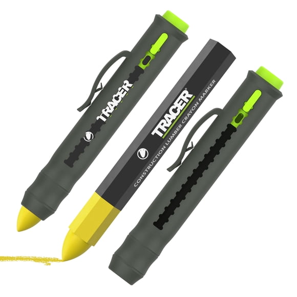 Porta Marcador Tracer Para Crayón De Carpintero Con Clip
