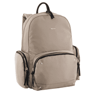 Mochila Gold Ejecutiva Tachas Beige Mujer Head