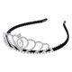 thumbnail image 4 of Corona De Pelo Con Diamantes De Imitación De Cristal, Tiara, Diadema, Joyería Para Boda, Tocado, 4 of 5