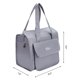 thumbnail image 2 of Bolsa de Almuerzo Aislada REGALWOVEN para Oficina, Viajes y Picnic - Duradera y Estilosa Gris 10.2*7.9*11.0in, 2 of 6