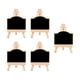 thumbnail image 2 of Letreros De Pizarra De Madera Con Soportes Arqueado, 2 of 3