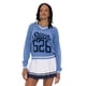 thumbnail image 1 of Jersey Disney Lilo & Stitch Crochet Varsity con cuello en V, azul, 1 of 9