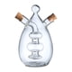 thumbnail image 5 of Dispensador De Aceite 2 En 1, Botella Clásica De Vidrio Transparente A Prueba De Fugas Para Jugo De Barbacoa Casera, 5 of 5