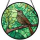 thumbnail image 1 of Colgante ventana vitral 20cm vibrante plantas maceta colorido atrapasol panel hogar jardín patio regalo mujer, 1 of 7