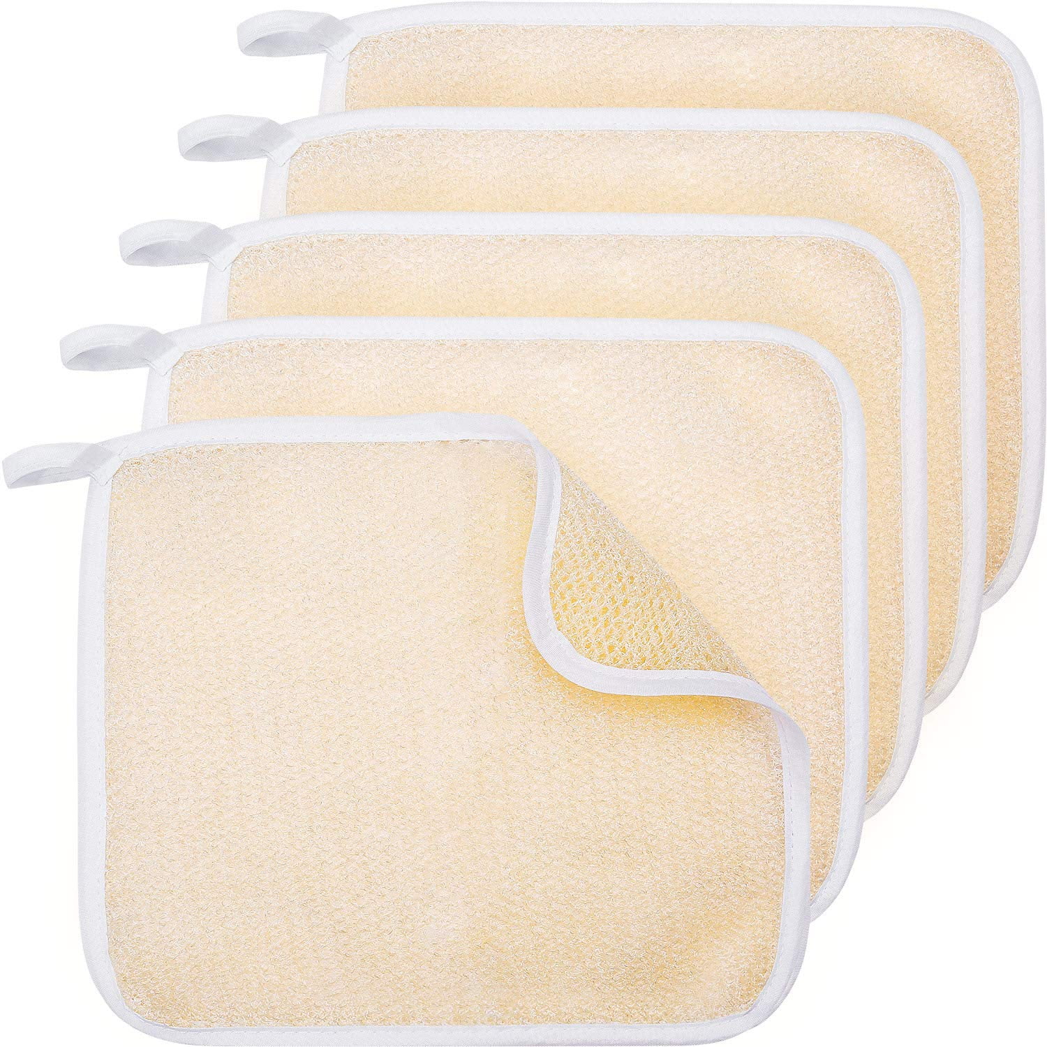 Toalla Exfoliante Para Rostro Y Cuerpo Tatuo, 5 Unidades