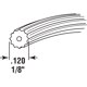 thumbnail image 2 of Retenedor de pantalla Vinyl Spline Prime-Line P 7551 de 0,3 cm, color negro, 2 of 4