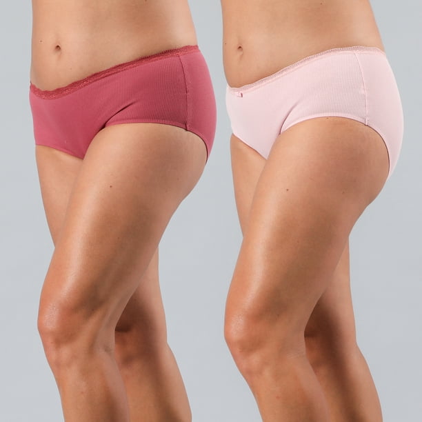 Pack 2X Calzon Maxi Bonded Flores Mujer 25498-237