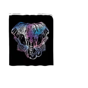 Genérico - Cortina Para Baño Con Forro De Ducha 180 Cm L51