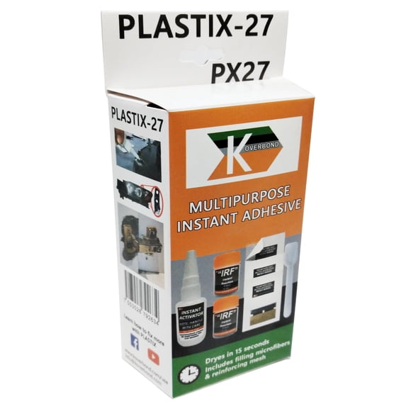 Kit de Reparación de Plástico KOVERBOND PLASTIX-27 Multipropósito