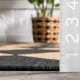 thumbnail image 3 of Alfombra nuLOOM Sabina 61 cm x 183 cm Gris Oscuro Enrejado, 3 of 9