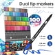 thumbnail image 2 of Marcadores 100 Acuarelables De Doble Punta Pincel Y Punta Fina, 2 of 7