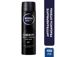 Desodorante Antitranspirante Deep Black Wood Spray 150 Ml Nivea Men